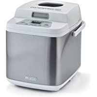Ariete 132 Plata 500W - Panificadora (Vidrio- De plástico- Acero inoxidable- Plata- 750 g- Masa- 500 g- Oscuro- Luz…